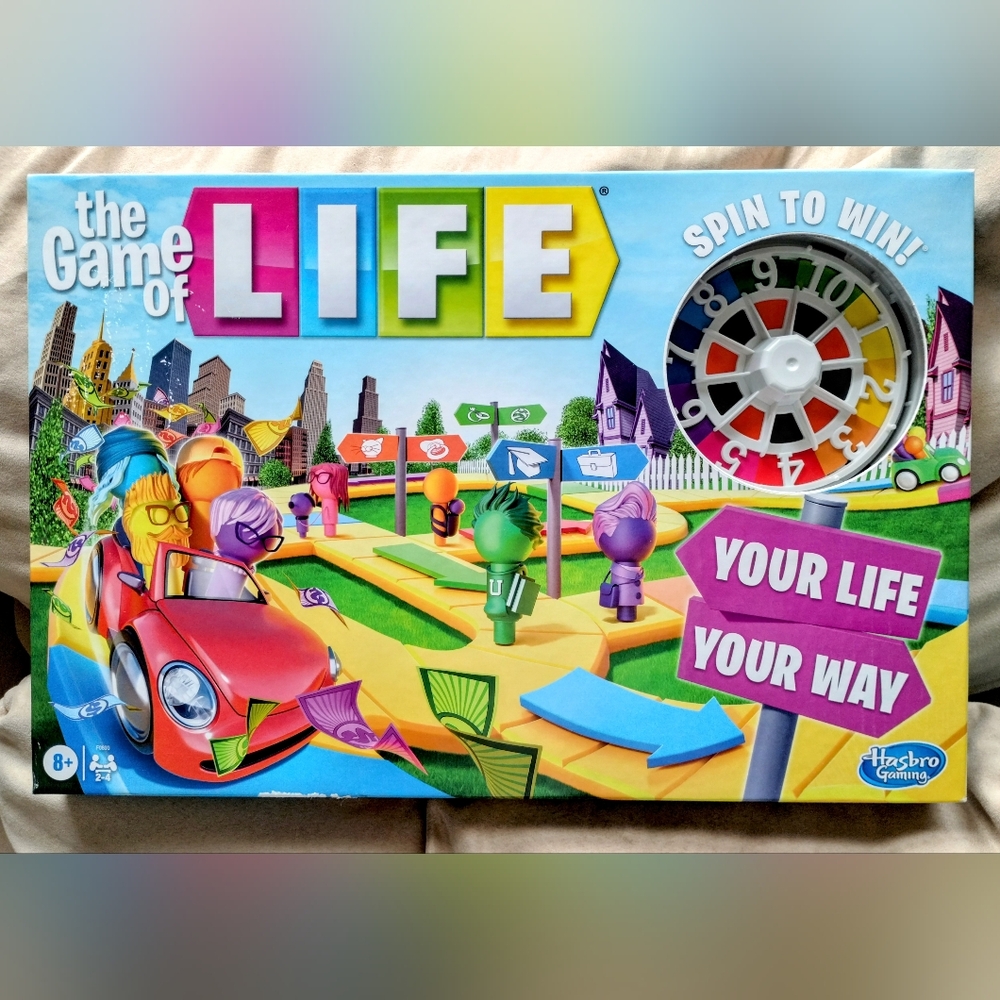 Hasbro The Game of Life Board Game - Multicolor, Sealed